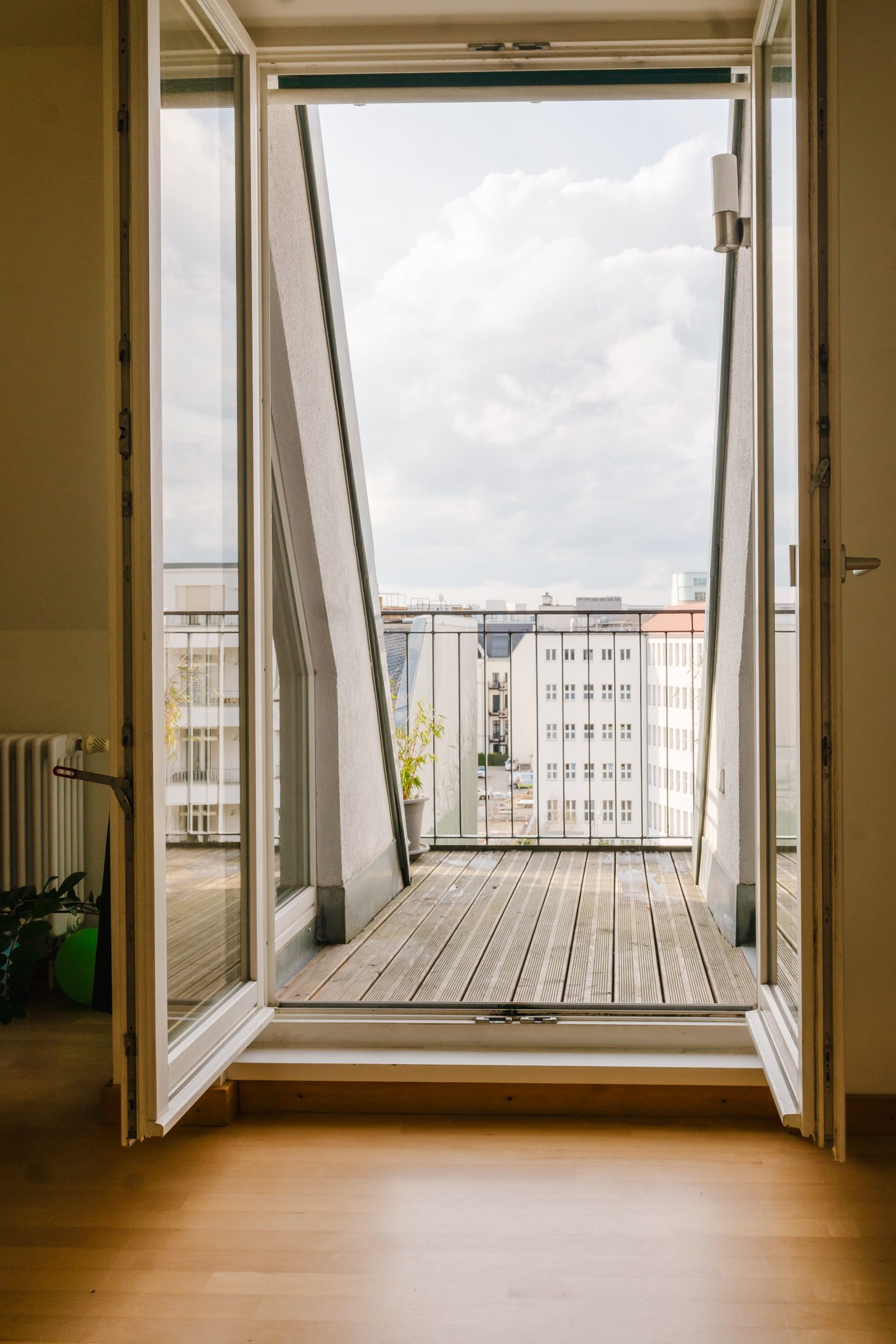 Terrace door