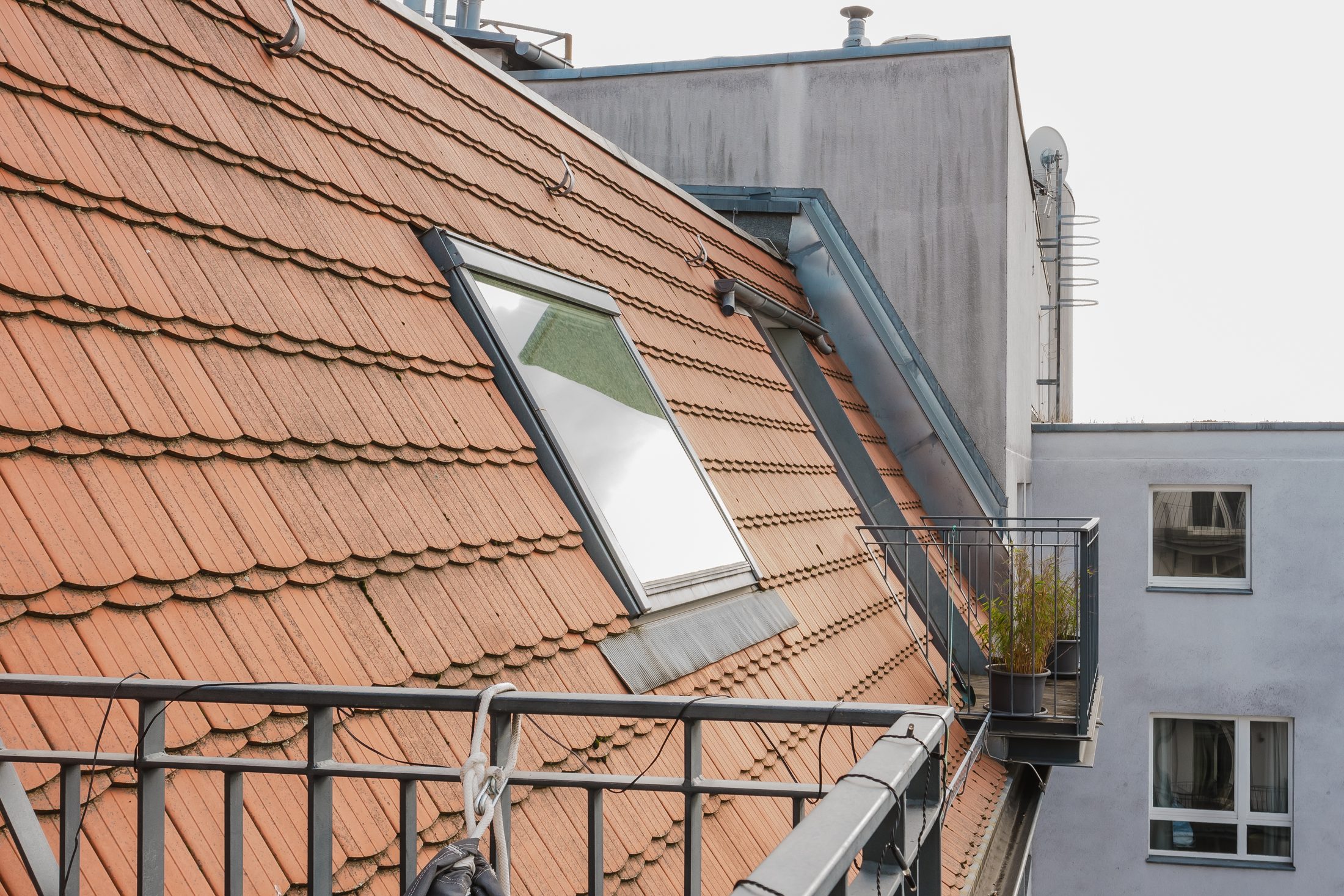 Roof and dormer detail